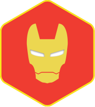 ironman batman captain america wolverine spiderman Superheros Badges