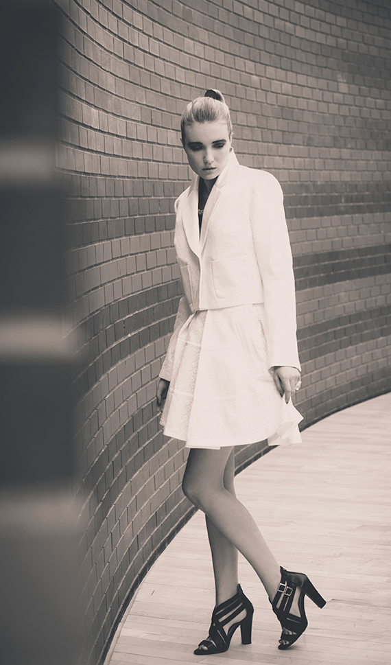 couture model location Style styling  womenswear Black&white