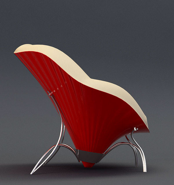 chair. lounge chair flower lounge chair flower chair furniture concept design
