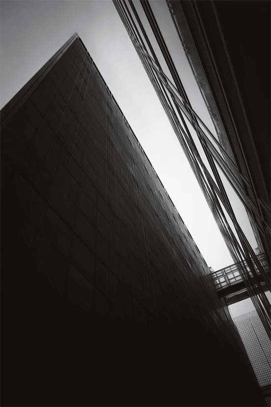 institut du monde arabe Paris  architecture noir et blanc