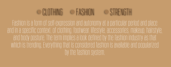 FASHION | CLOTHING | STYLE