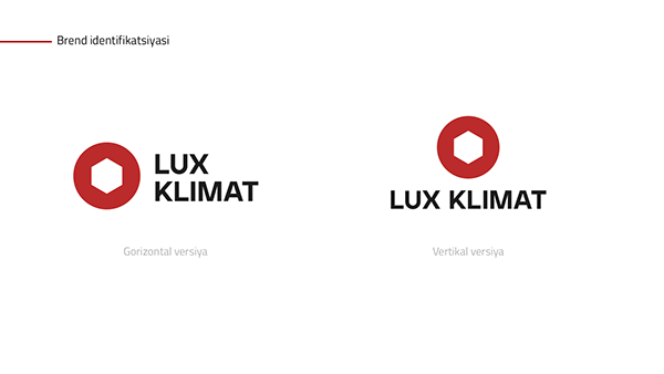 Lux Klimat Plumbing Branding