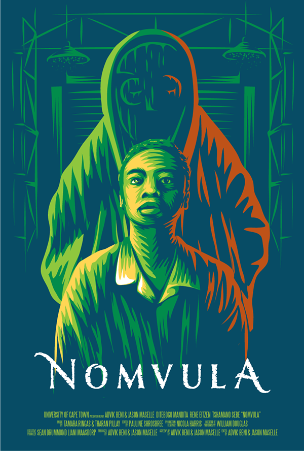 Poster for short movie Nomvula on Behance