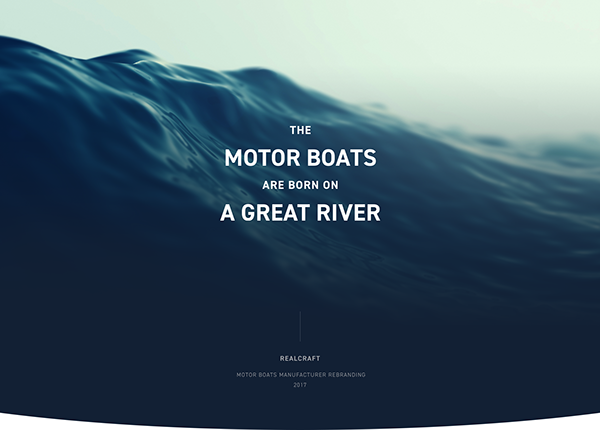 Realcraft Motor Boats Branding