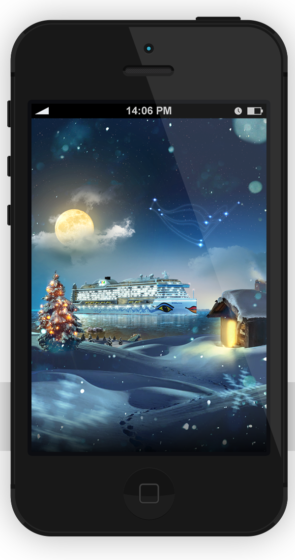 AIDA Cruises aida game mobile background compositing