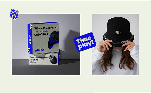 ARCD | Logo & Brand identity for playroom
