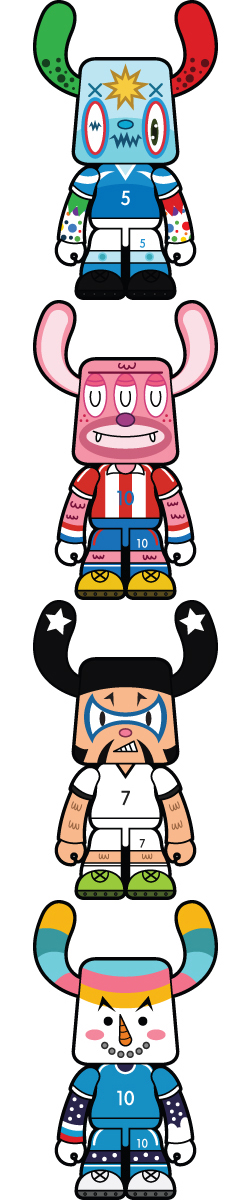 zooki Character illust world cup toy
