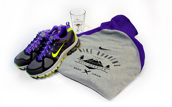 Nike Running Event Materials on Behance