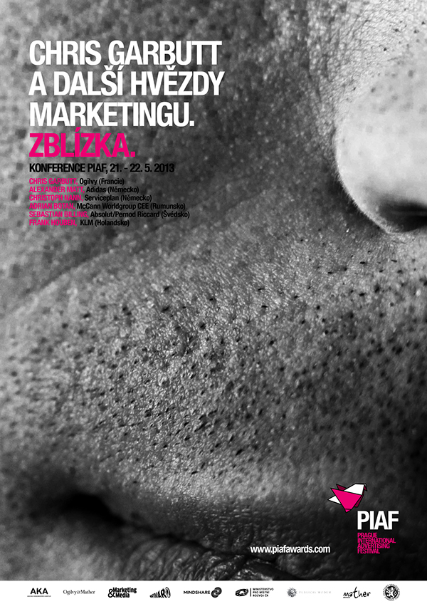 piaf festival Awards conference poster Ident Web