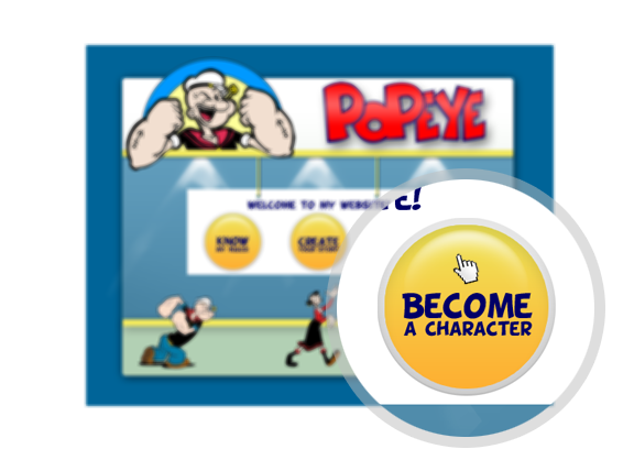 iphone application Popeye 3D IMC campaign Brian Bobb