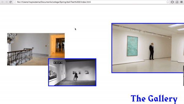 gallery museum risd mary banas Website Invitation