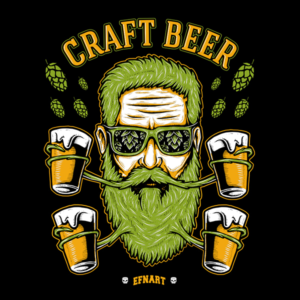 beer craftbeer craft Bier Birra hops lúpulo cerveza Cerveja artesanal beard
