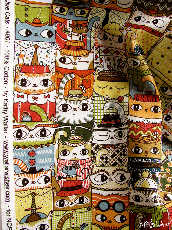 character art  Character Design  fabric design  cat art  Pattern Design  print and patters