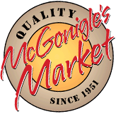 McGonigle's Market kansas city MIssouri kansas Catering Kansas City Meat Markets Logo Design