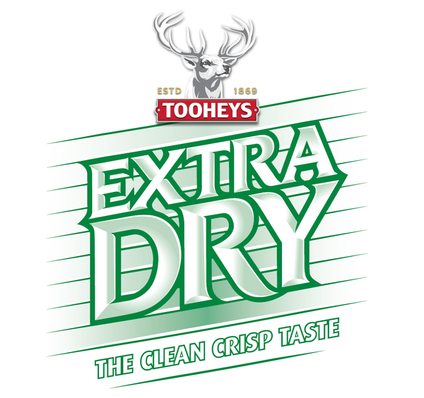 Tooheys Packaging logo like minded studio Tooheys Extra Dry TED
