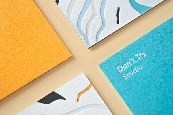 Don't Try Studio - Business Cards