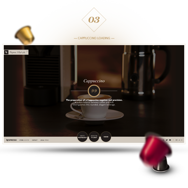 Nespresso Lattissima+ usa Canada penélope cruz Coffee cafe luxe digital campaign