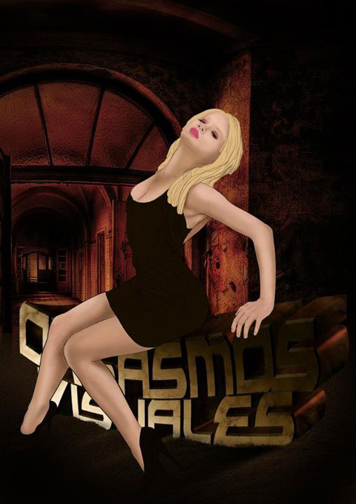 art ilustration ilustracion orgasmo visual ov crew dcans jhoner composición fotomanipulacion Diseño Digital sensual Lady girl