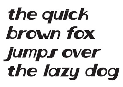 alphabet Logotype font