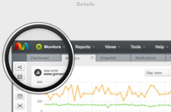 Adobe Portfolio dashboard chart graph monitis Monitoring monitor Interface server Website module statistic UI grid stat Data