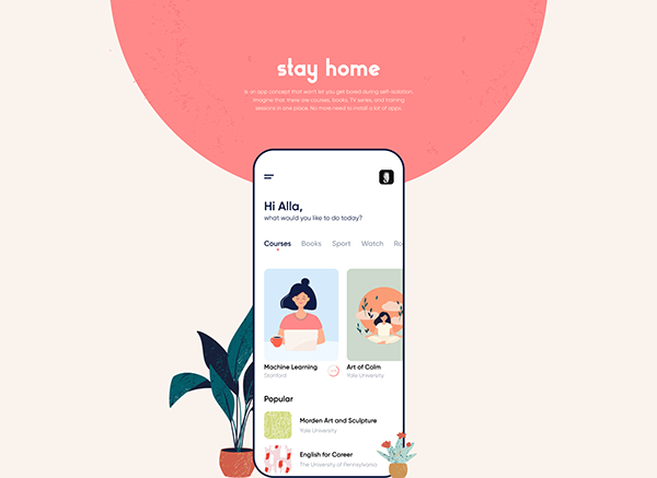 Stay Home App