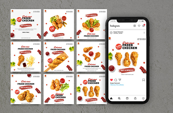 Fried Chicken -Social Media Campaign-