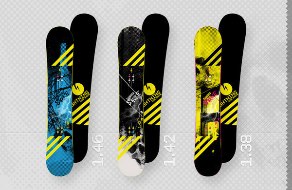 lightning snowboard brand Board Design