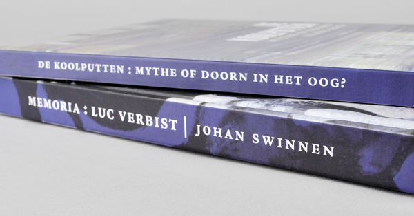 memoria De Koolputten Luc Verbist Johan Swinnen book design