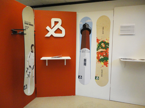 snowboard Exhibition  gallery art history