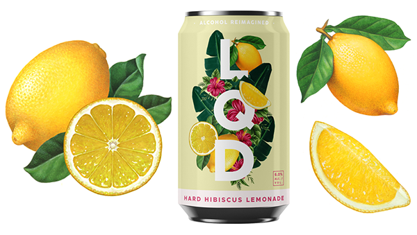 Packaging Illustrations for New LQD by Anheuser-Busch