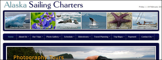 Alaska sailing charters whales wildlife