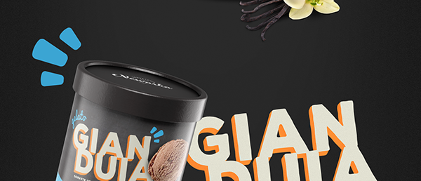 Gelato Newaska / Ice Cream Packaging Design