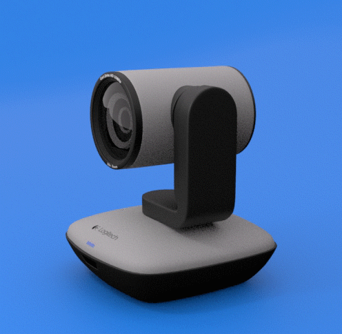 Logitech ptz webcam 3D Maya keyshot advertisement