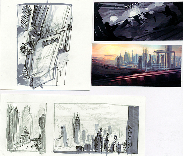 digital painting speed painting concept art concept design science fiction storyboard