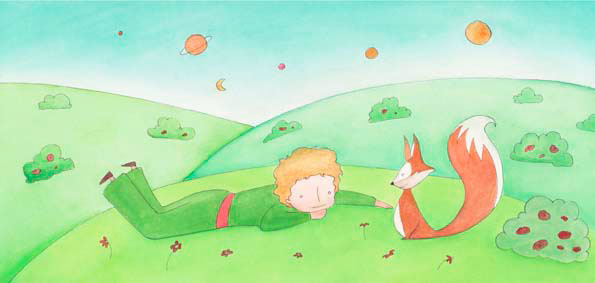 The Little Prince Le Petit Prince il piccolo principe Planets stars