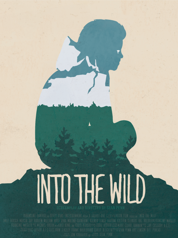 into the wild print poster movie Sean Penn olly moss hetic loneliness