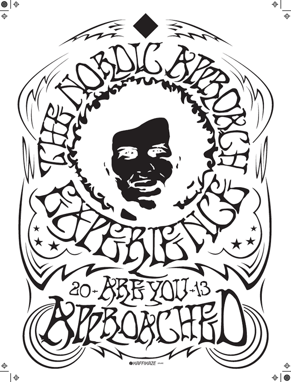 Nordic Approach Coffee Jimi Hendrix t-shirt