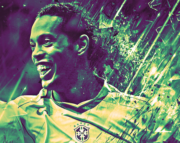 Neymar ronaldinho football soccer Brasil Brazil Nike wallpaper santos