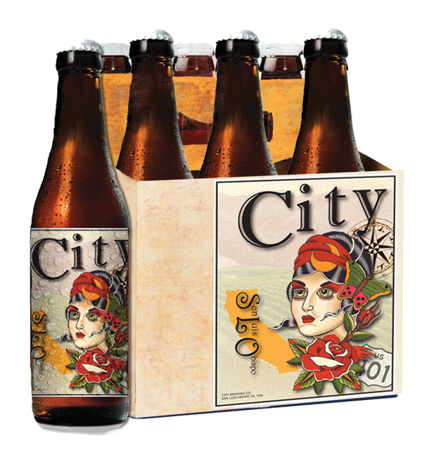 tattoo  gypsy watercolor Hand Painted beer labels