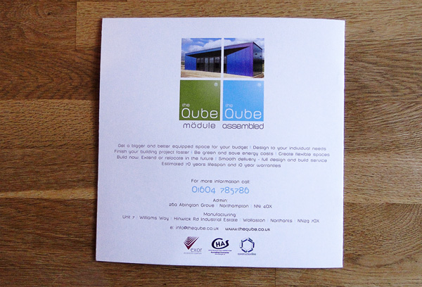 the qube outdoor buildings construction brochures