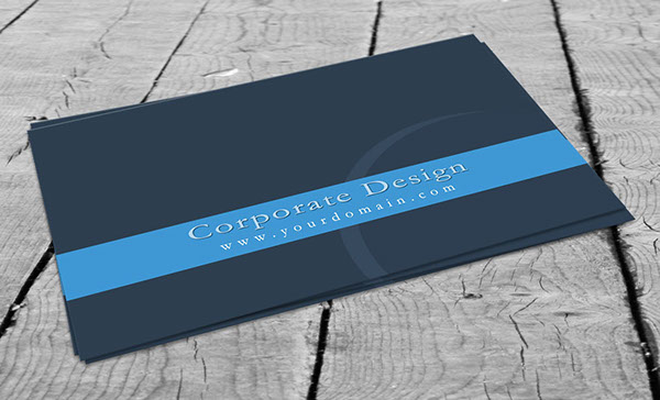 business card corporate design