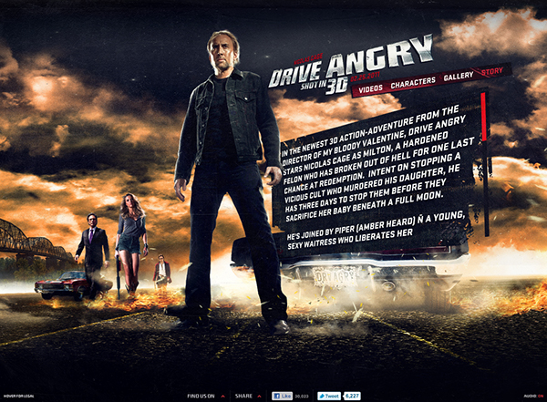 Drive Angry: Digital Campaign