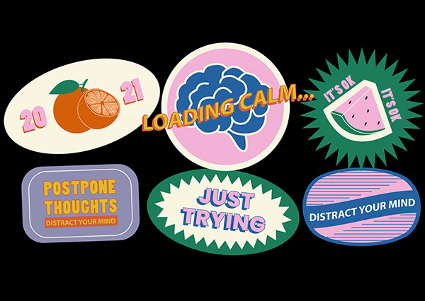 Stickersfruits | Anxiety Mood