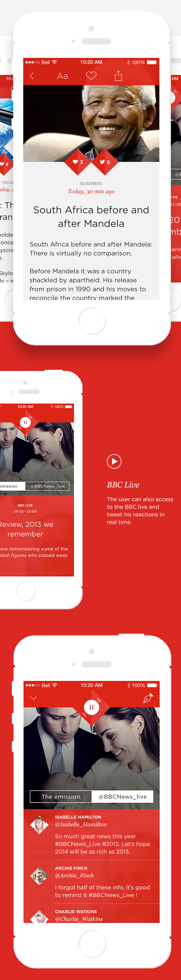 app application iphone ios7 mobile news info BBC