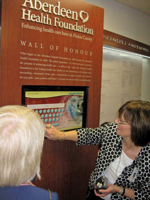 donor wall wall of honour donor recognition program