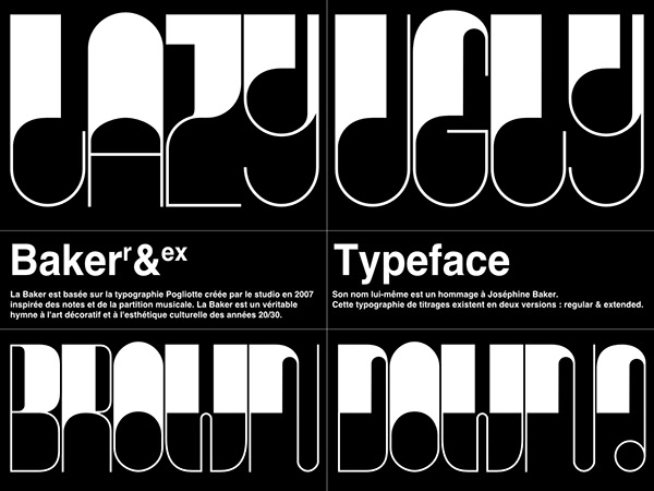 Baker Typeface