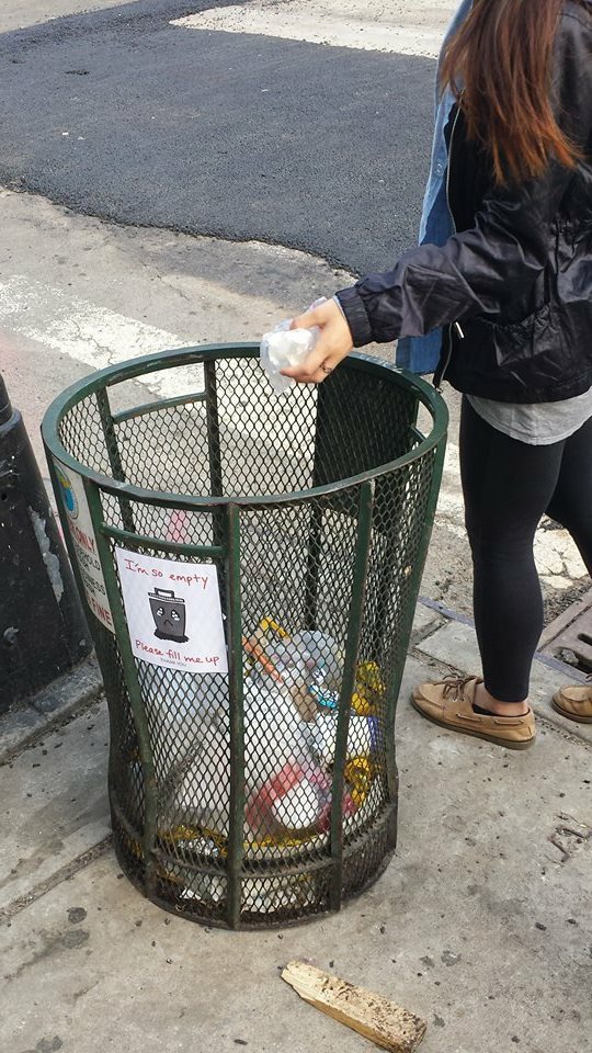 activist trash Litter Stop Litter sticker