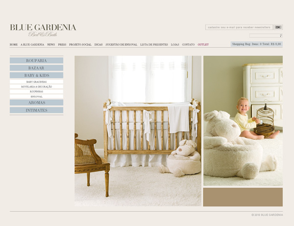 site e-commerce Minimalism luxury visual ID quadracriativa
