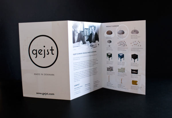 gejst visual identity Logo Design Danish Design