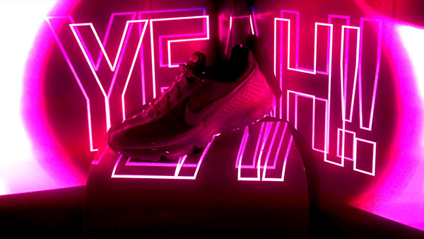 Nike  SHOE 3d Mapping  projection  Mapping VJ  bovo